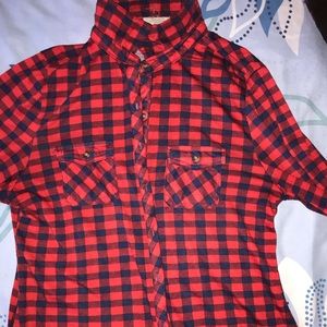 XL women plaid shirt.